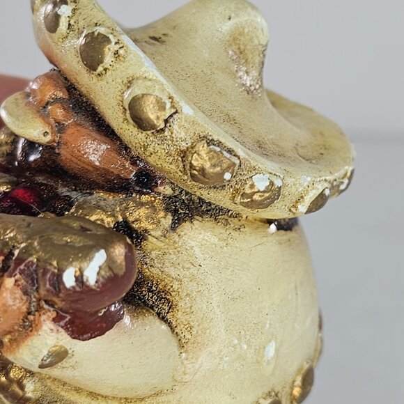 Mexican Chunky Mariachi Band Figurine Chalkware *Chips* - Picture 7 of 9